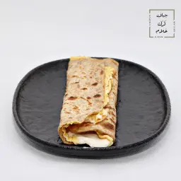 Eggs and Cream Cheese Chapati